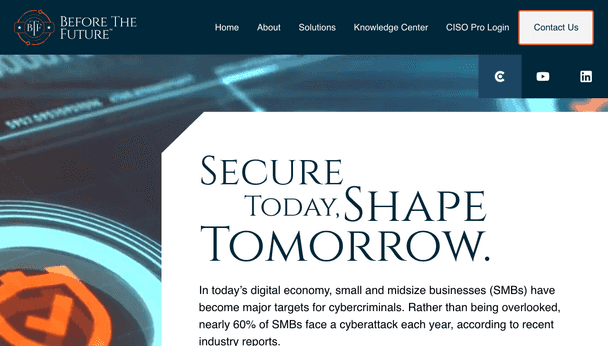 Before The Future home page
